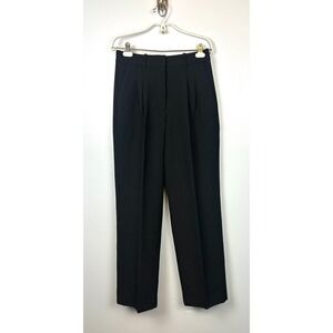 NWT Aritzia The Effortless Pant 6 Curve Fit Black High Rise Wide Leg Trousers